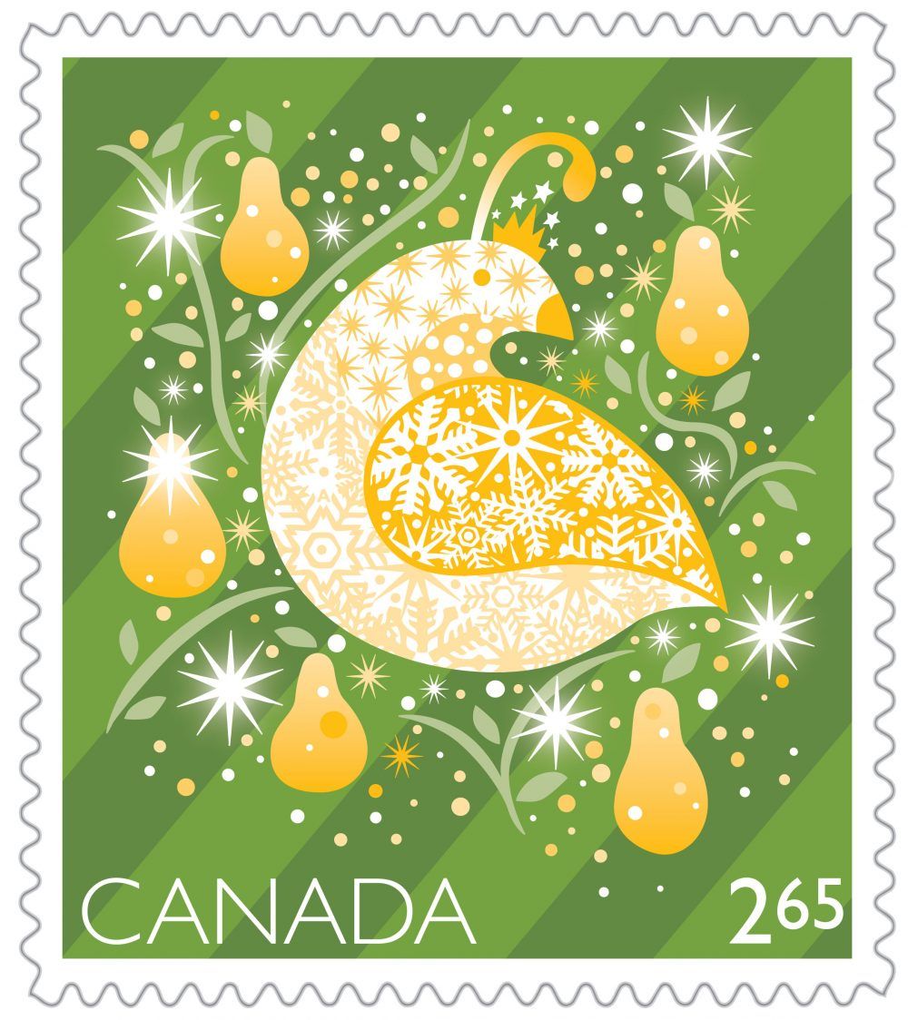 Renowned Londoner designs Canada Post's Christmas stamps - High River Times